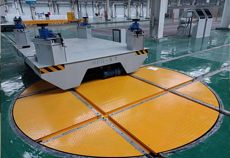 工廠地面軌道車是高效的工業(yè)運輸轉運工具