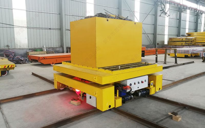 交叉軌道RGV小車是一種有效、穩(wěn)定、靈活的工廠轉(zhuǎn)運工具